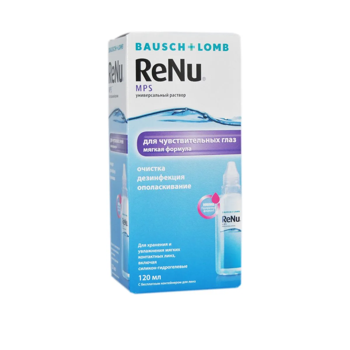 ReNu MPS tundlikele silmadele 120 ml - Product Image