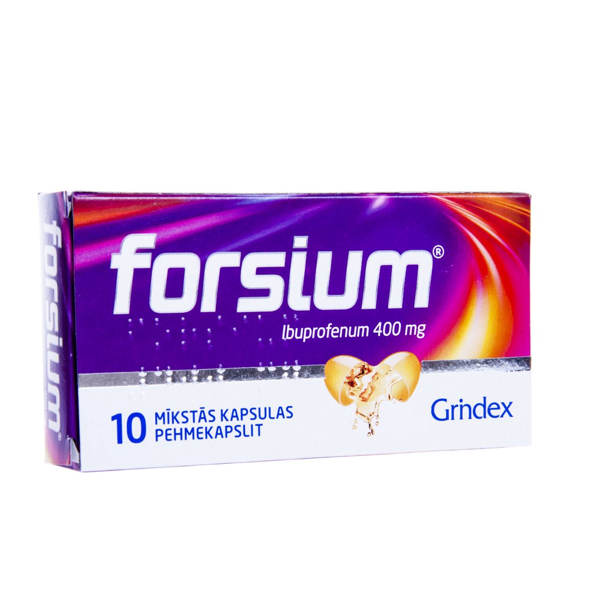 FORSIUM CAPS 400MG N10 - Product Image