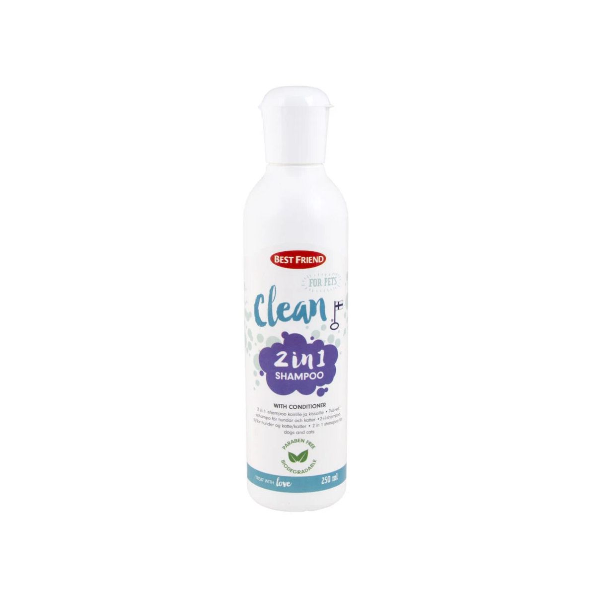 BF Gear 2in1 koera šampoon 250 ml - Product Image