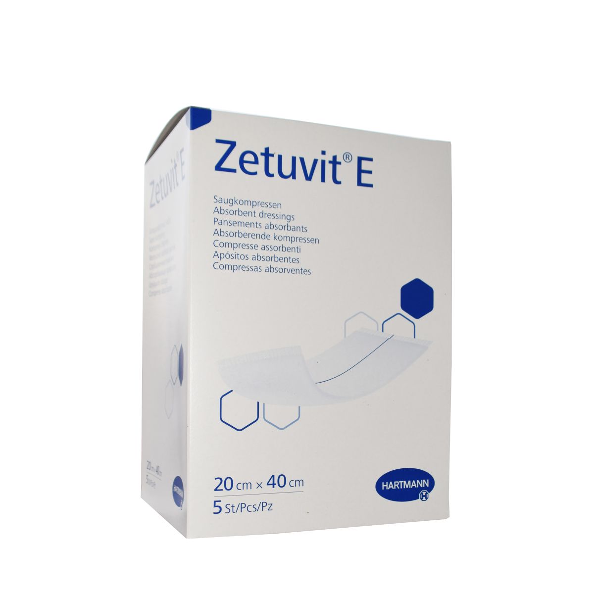 ZETUVIT E STERIILNE 20X40CM N5 - Product Image