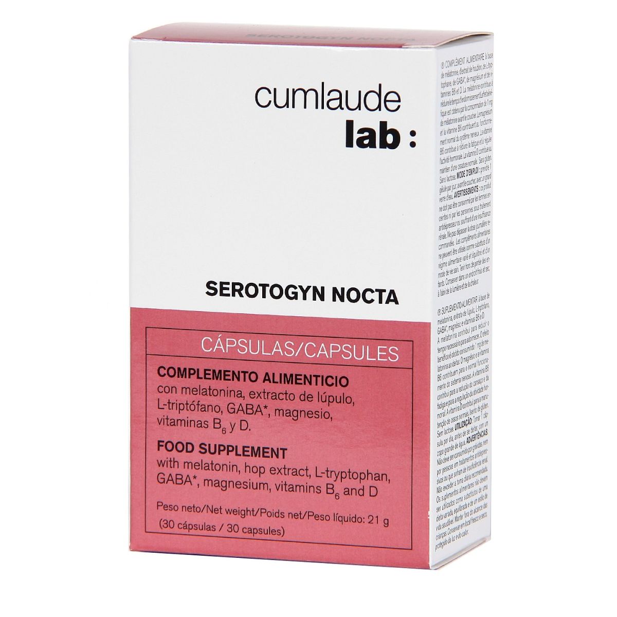 CUMLAUDE SEROTOGYN ÕHTUSED KAPSLID N30 - Product Image