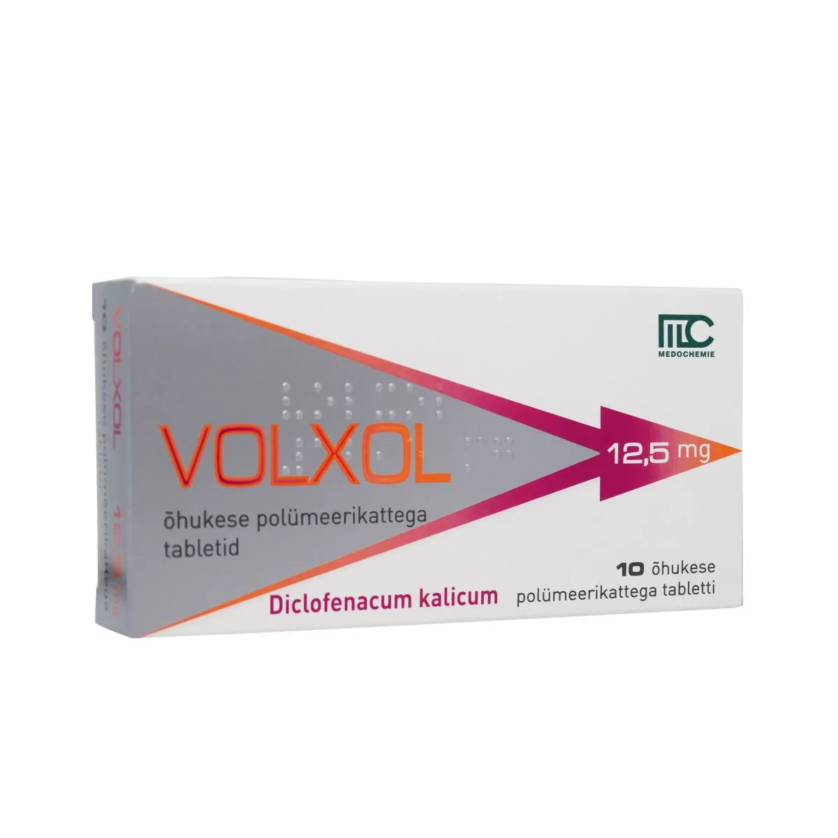 VOLXOL TBL 12,5MG N10 - Product Image