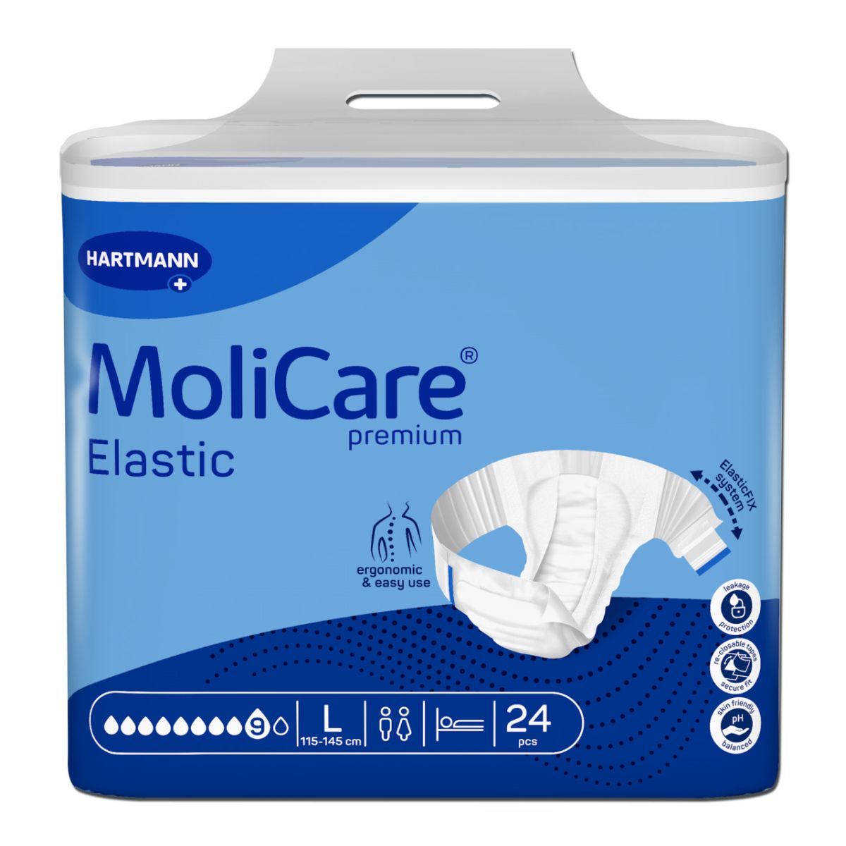 MOLICARE ELASTIC 9 TILKA L N24 - Product Image