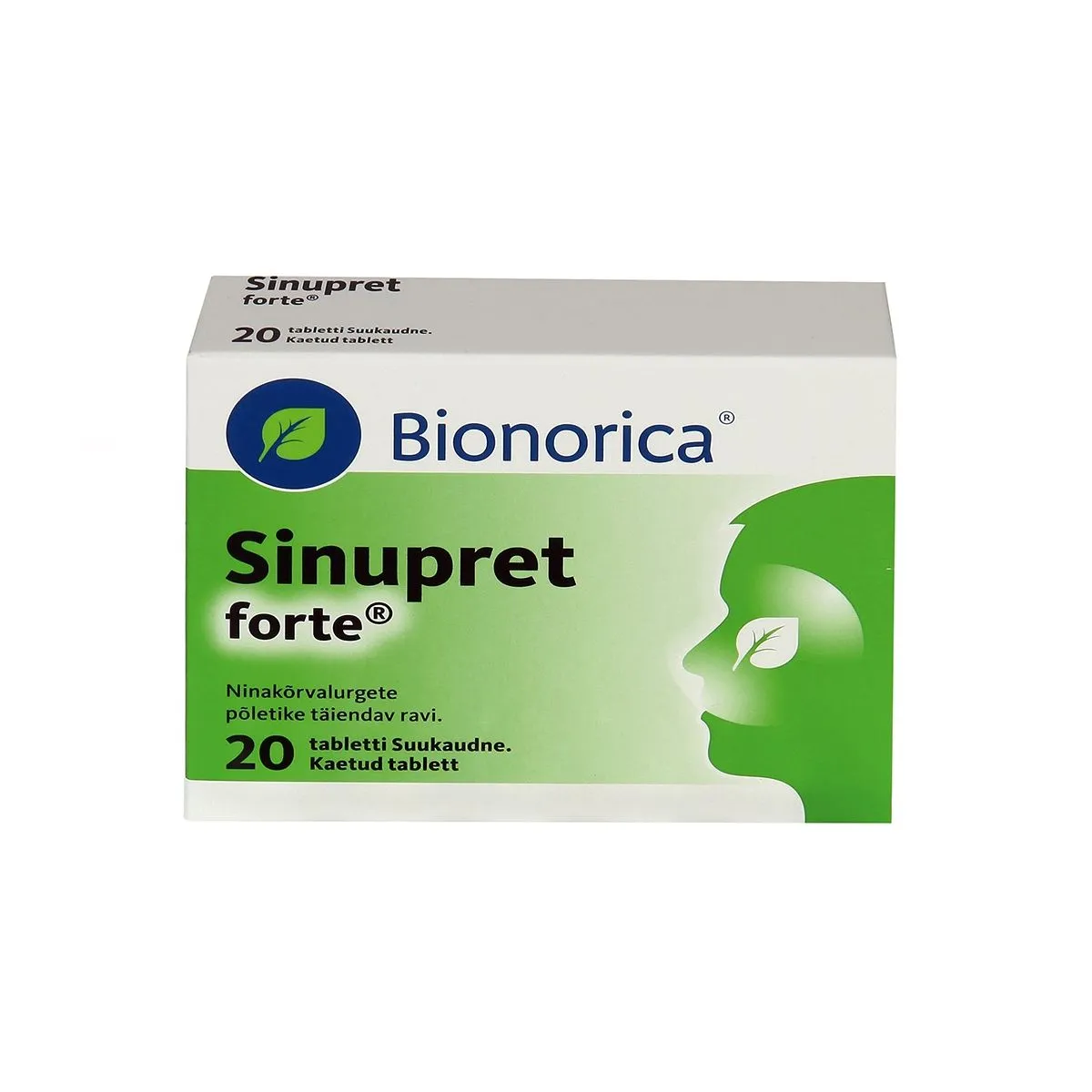 SINUPRET FORTE KAETUD TBL 12+36+36+36+36MG N20