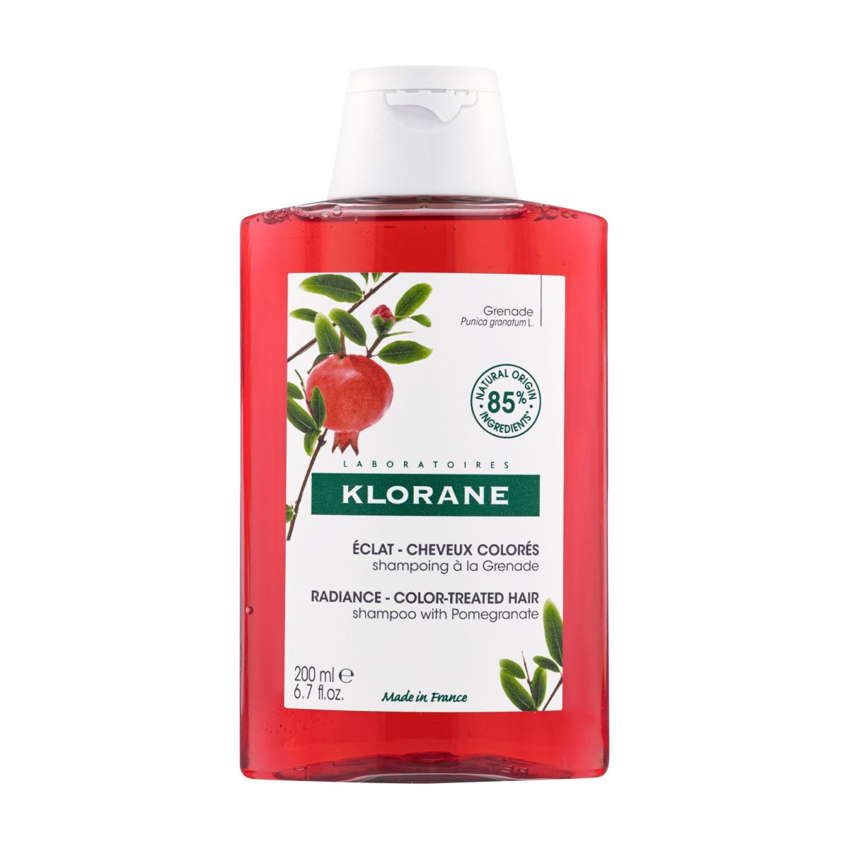 KLORANE SHAMPOON GRANAATÕUNA EKSTRAKTIGA 200ML - Product Image