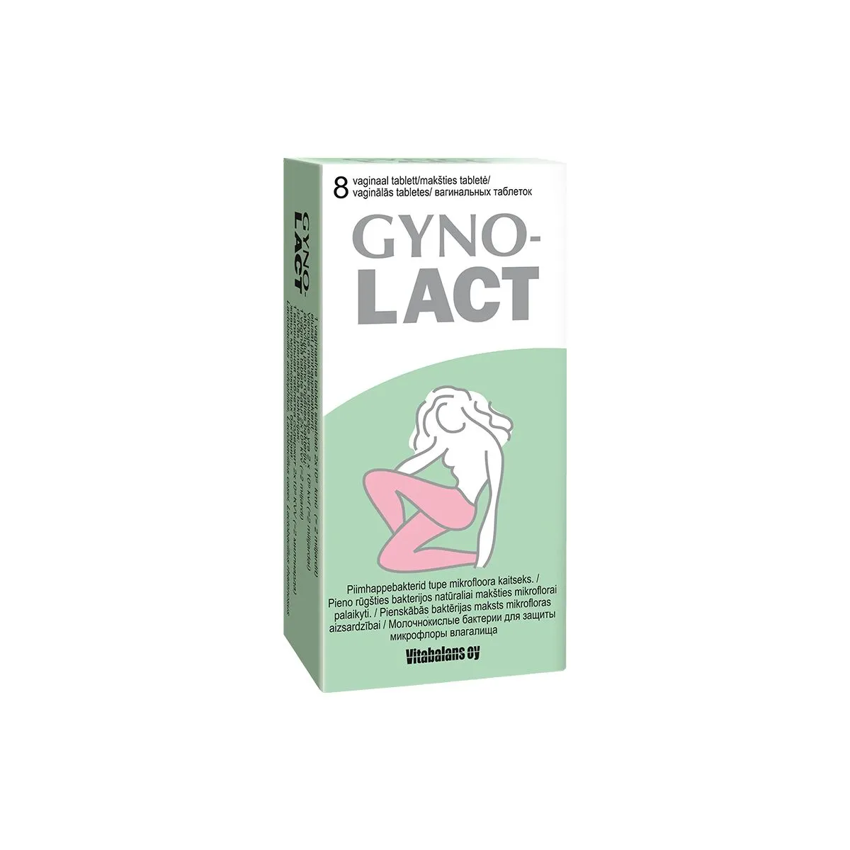 GYNOLACT VAGINAALTABLETT N8 - Product Image