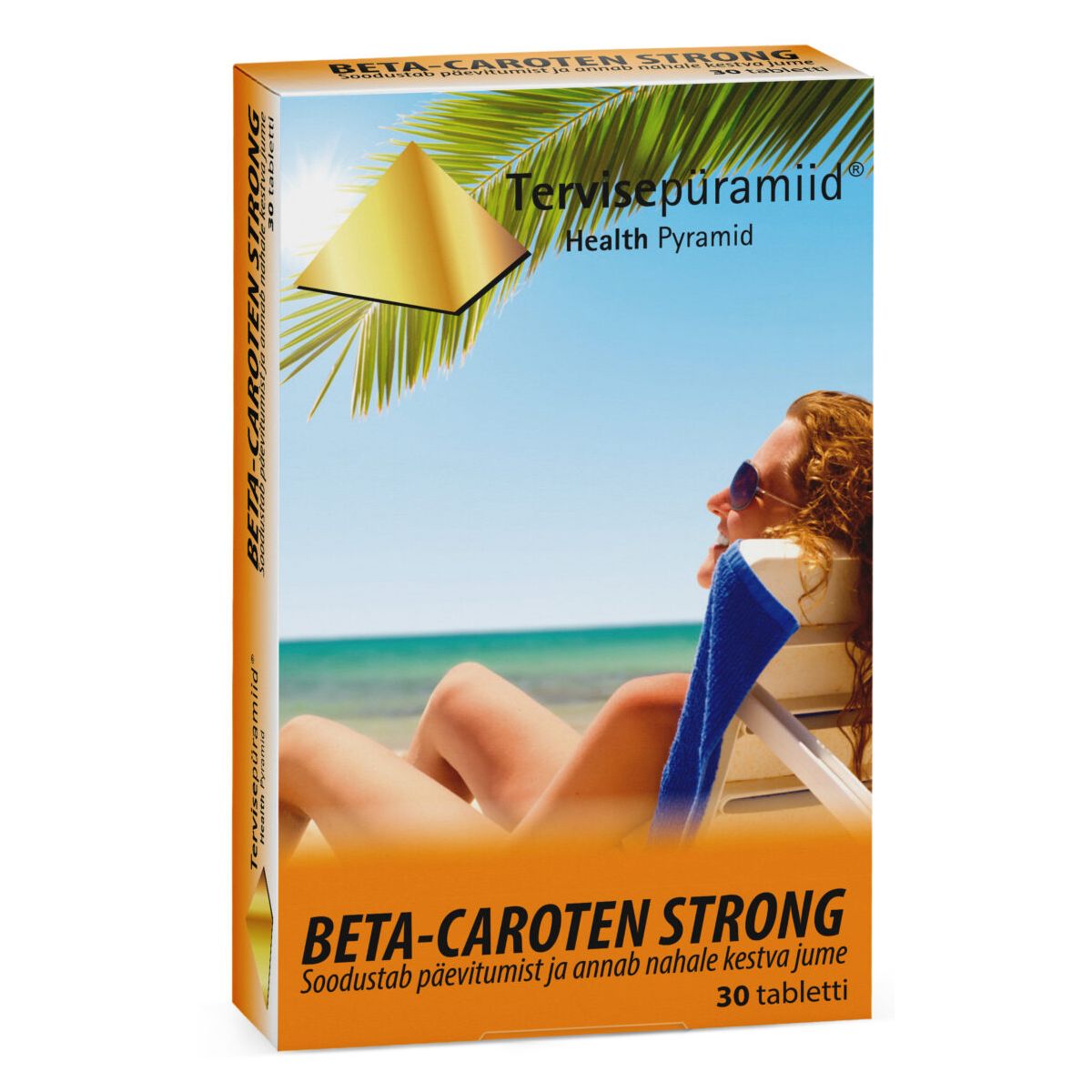 TERVISEPÜRAMIID BETA-CAROTEN STRONG TBL N30