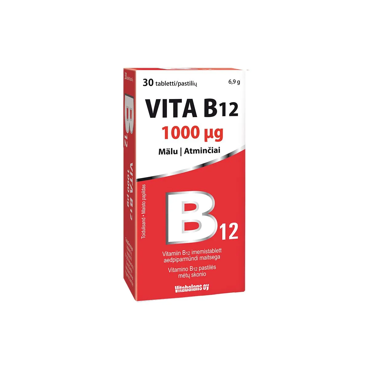 VITA B12 IMEMISTBL 1000MCG N30