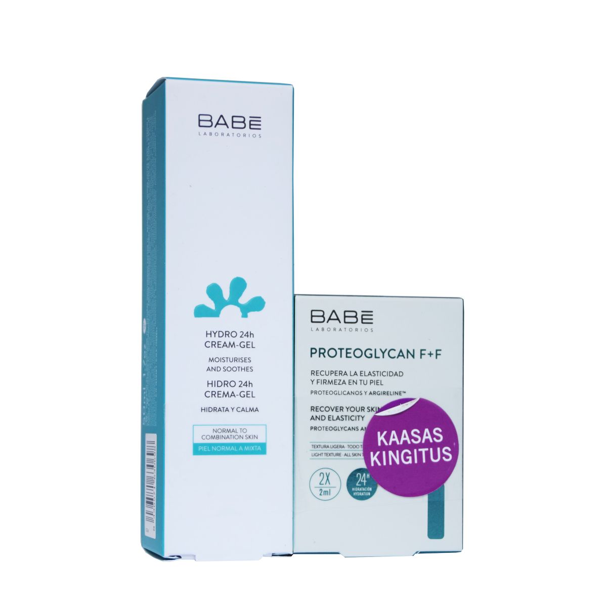 BABE NIISUTAV 24H KREEM-GEEL 50ML+PROTEOGLYCAN F+F AMP  2ML N2 - Product Image