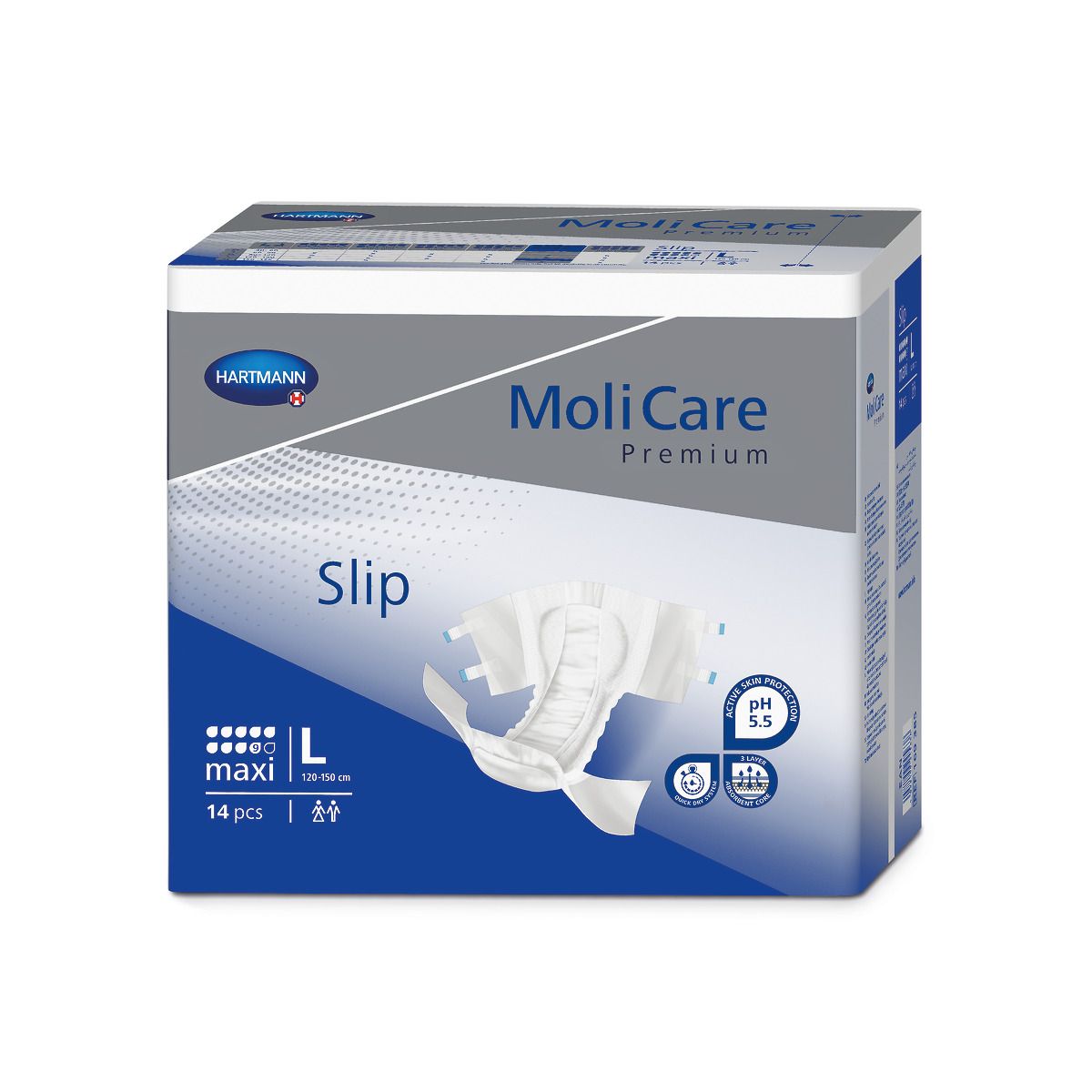 MOLICARE PREMIUM SLIP MAXI L N14 - Product Image