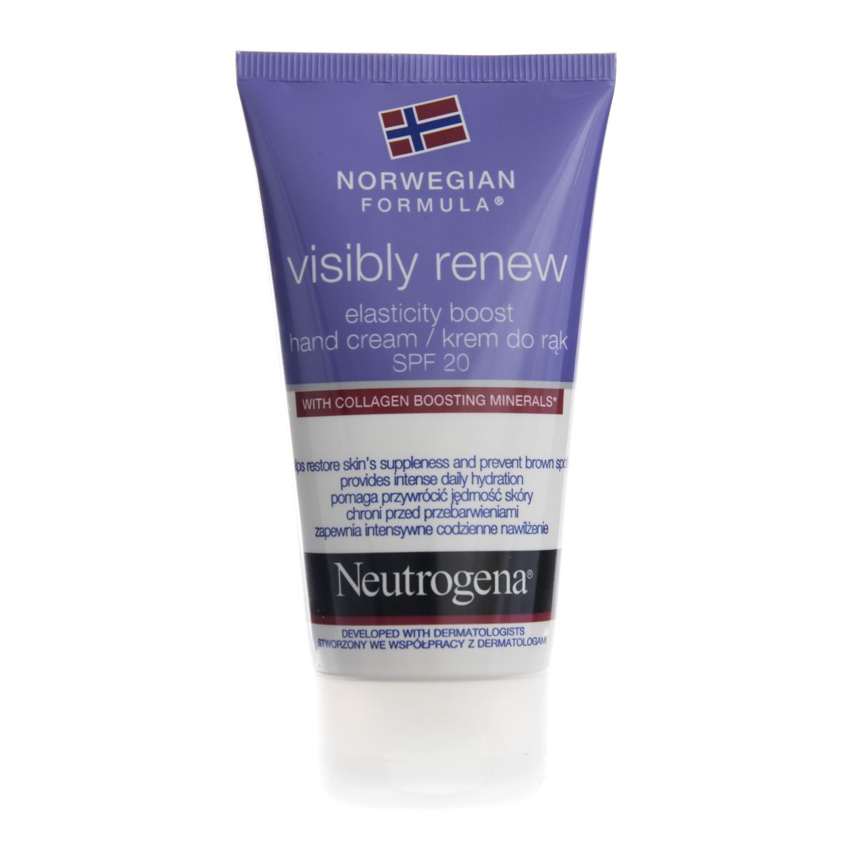 NEUTROGENA KÄTEKREEM VISIBLY RENEW SPF20 75ML - Product Image