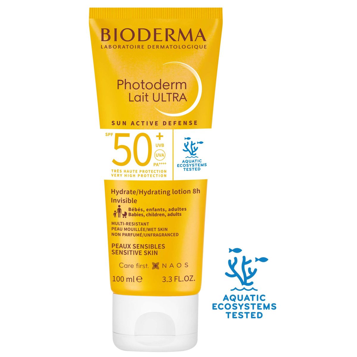 BIODERMA PHOTODERM LAIT ULTRA PÄIKESEKAITSEPIIM SPF50+ 100ML