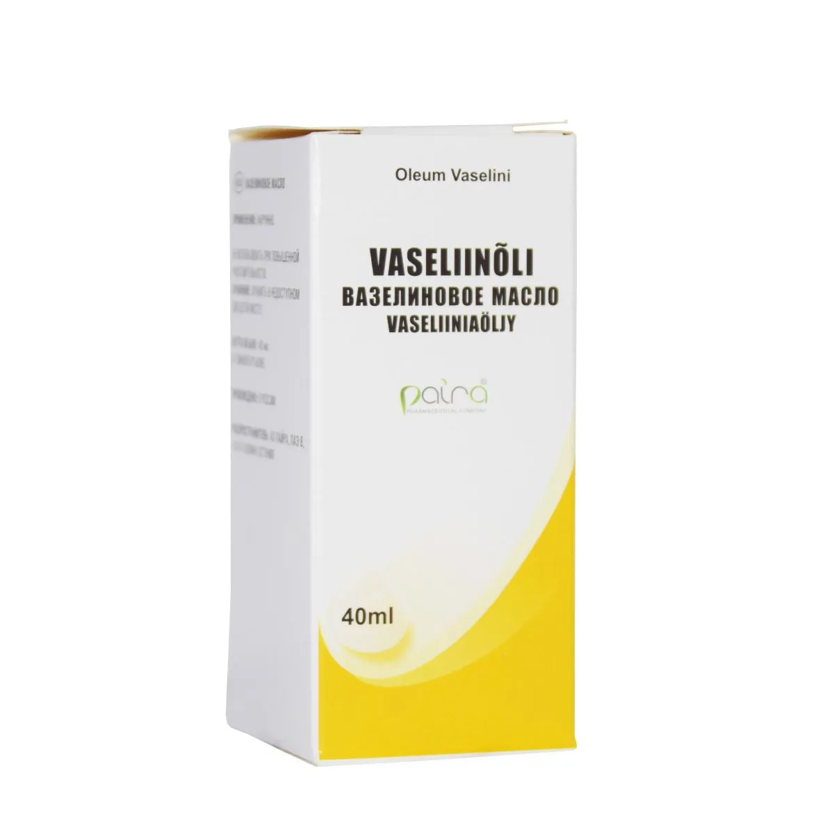 VASELIINÕLI 40ML (PAIRA) - Product Image