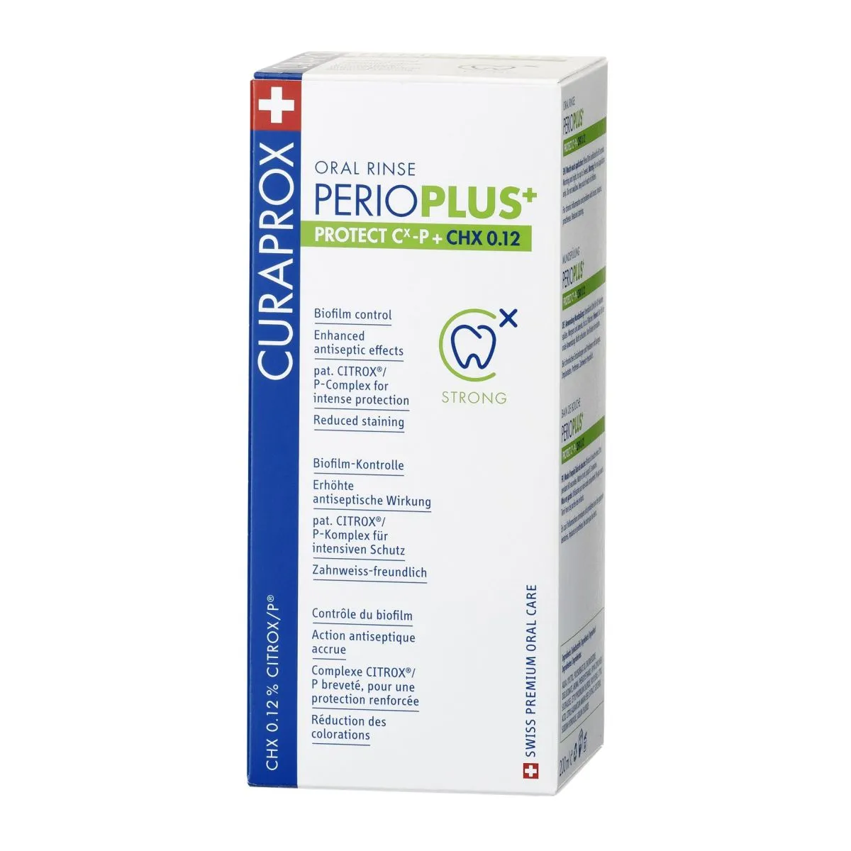 CURAPROX SUUVESI 0,12% CHX PERIO PLUS PROTECT 200ML - Product Image