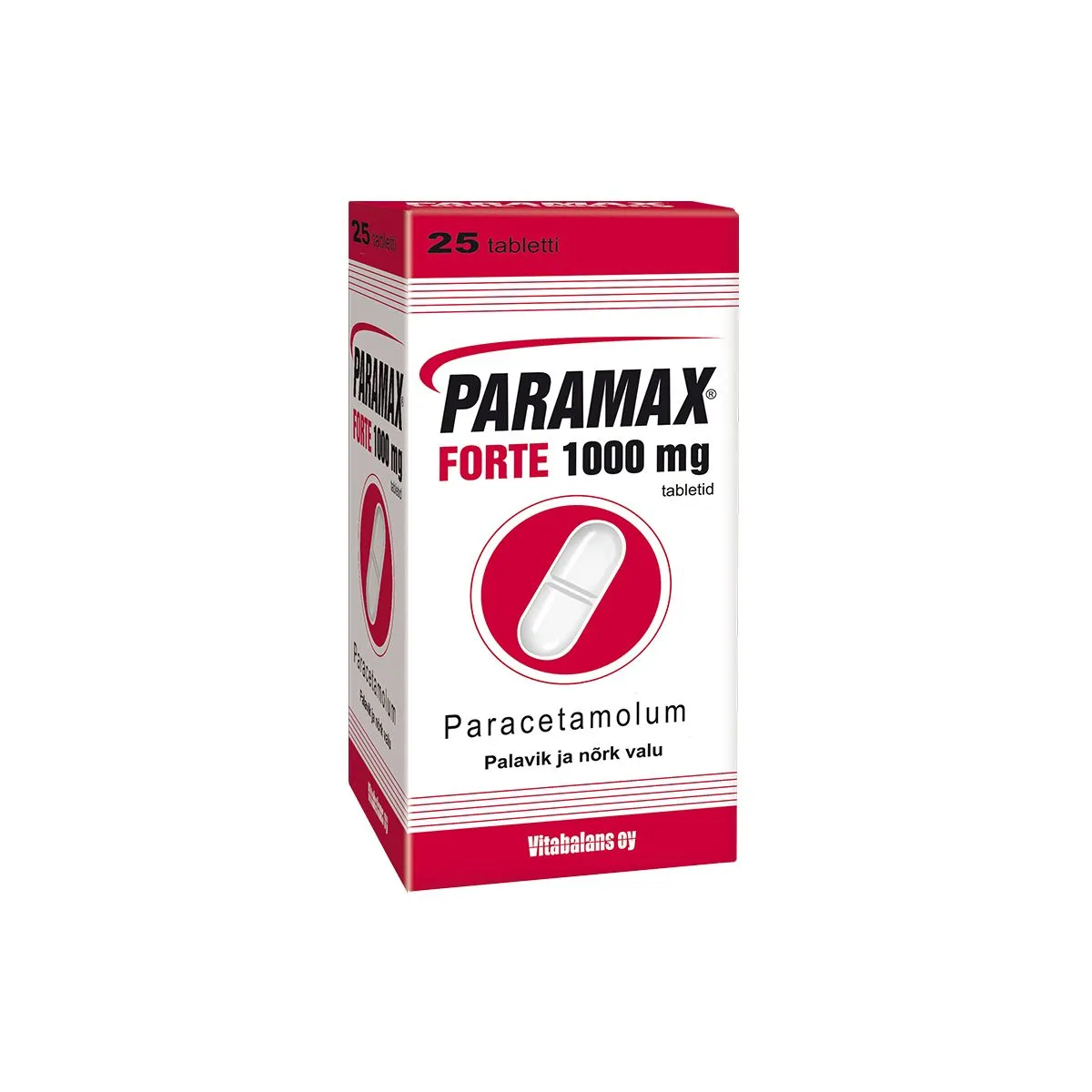 PARAMAX FORTE TBL 1000MG N25 - Product Image