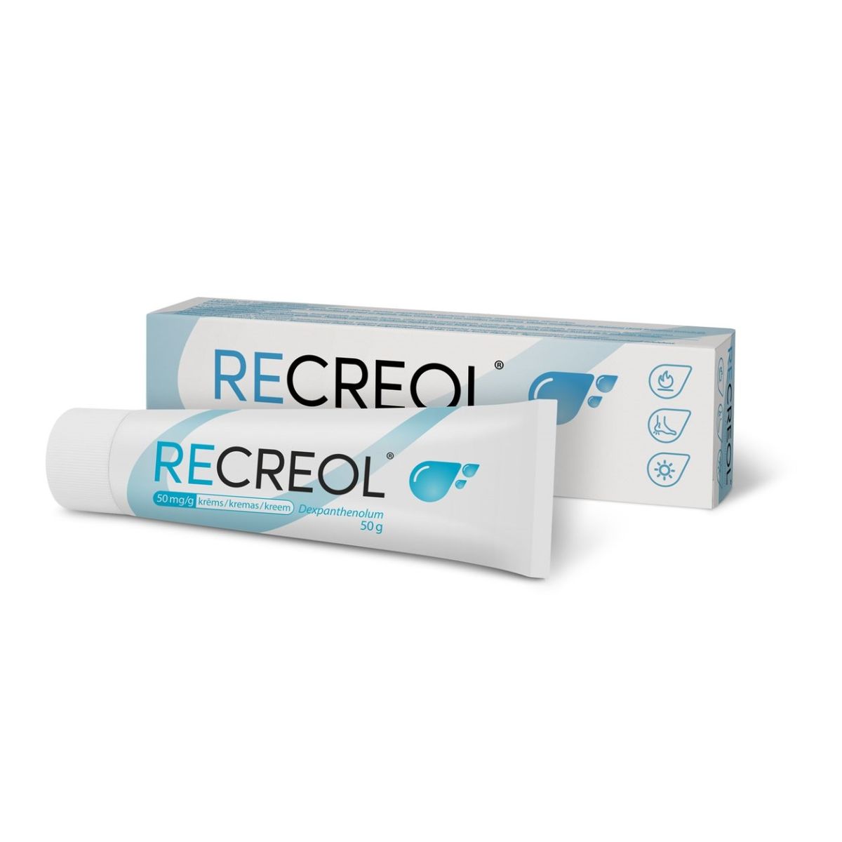 RECREOL KREEM 50MG/G 50G