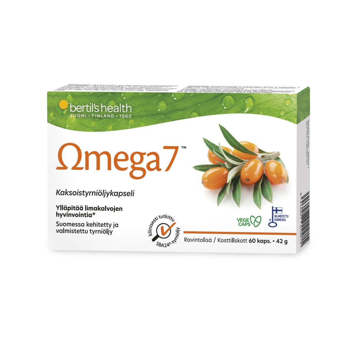 OMEGA 7 ASTELPAJUÕLI KAPSLID N60 - Product Image