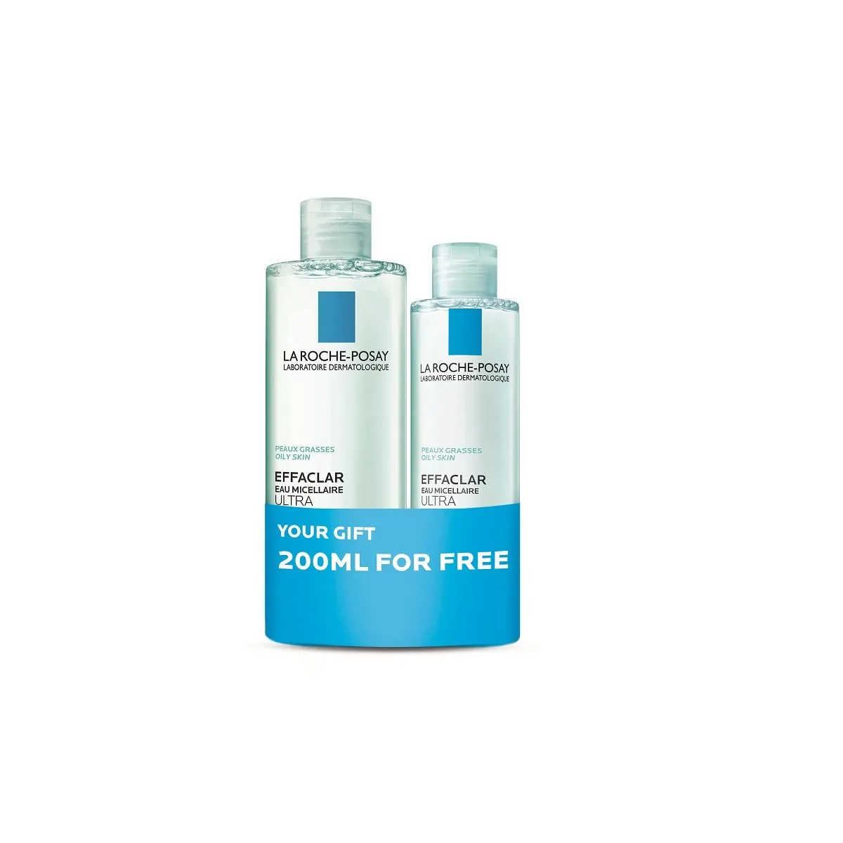 LA ROCHE-POSAY MICEILLAIRE EFFACLAR 400ML+200ML - Product Image