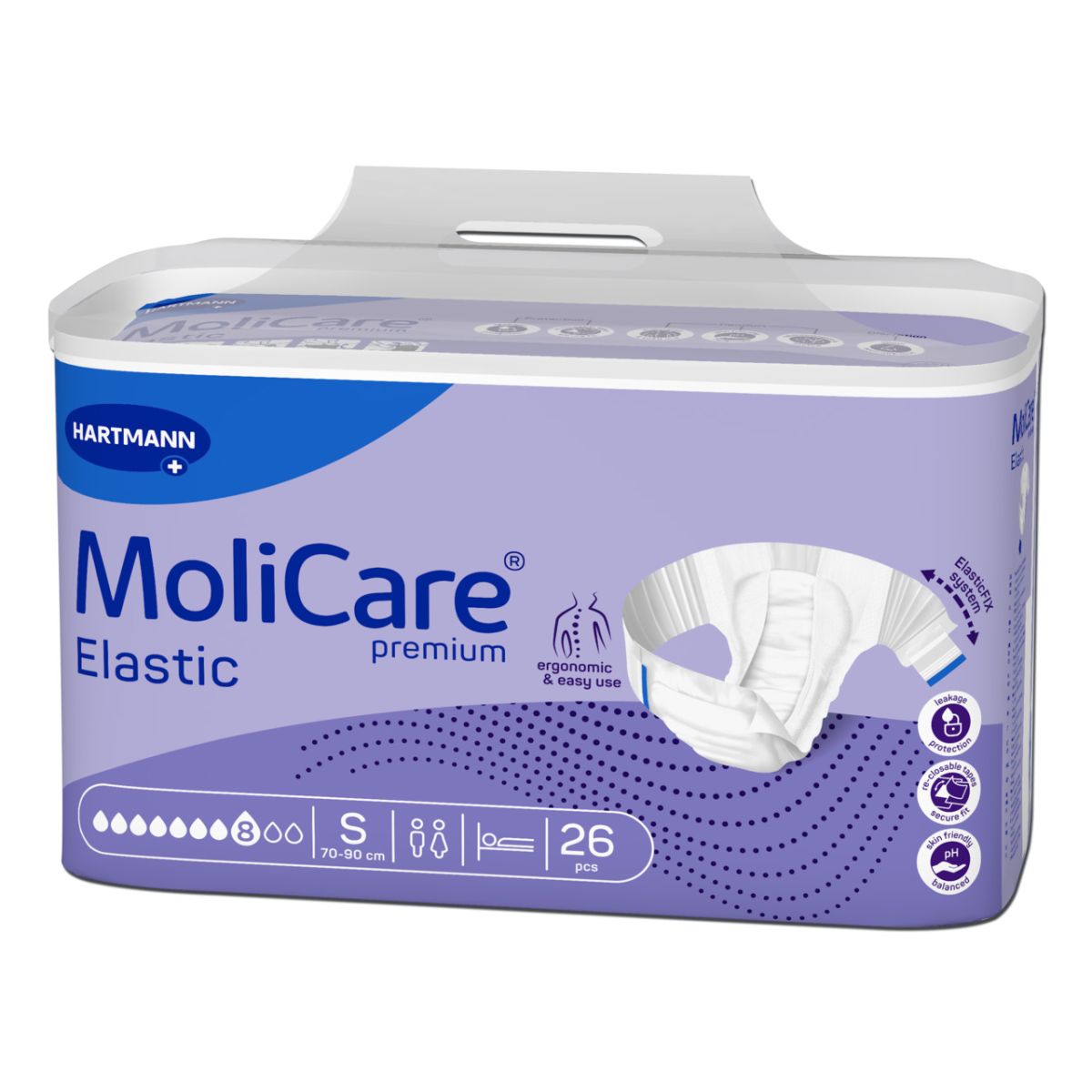 MOLICARE ELASTIC 8 TILKA S N26 - Product Image