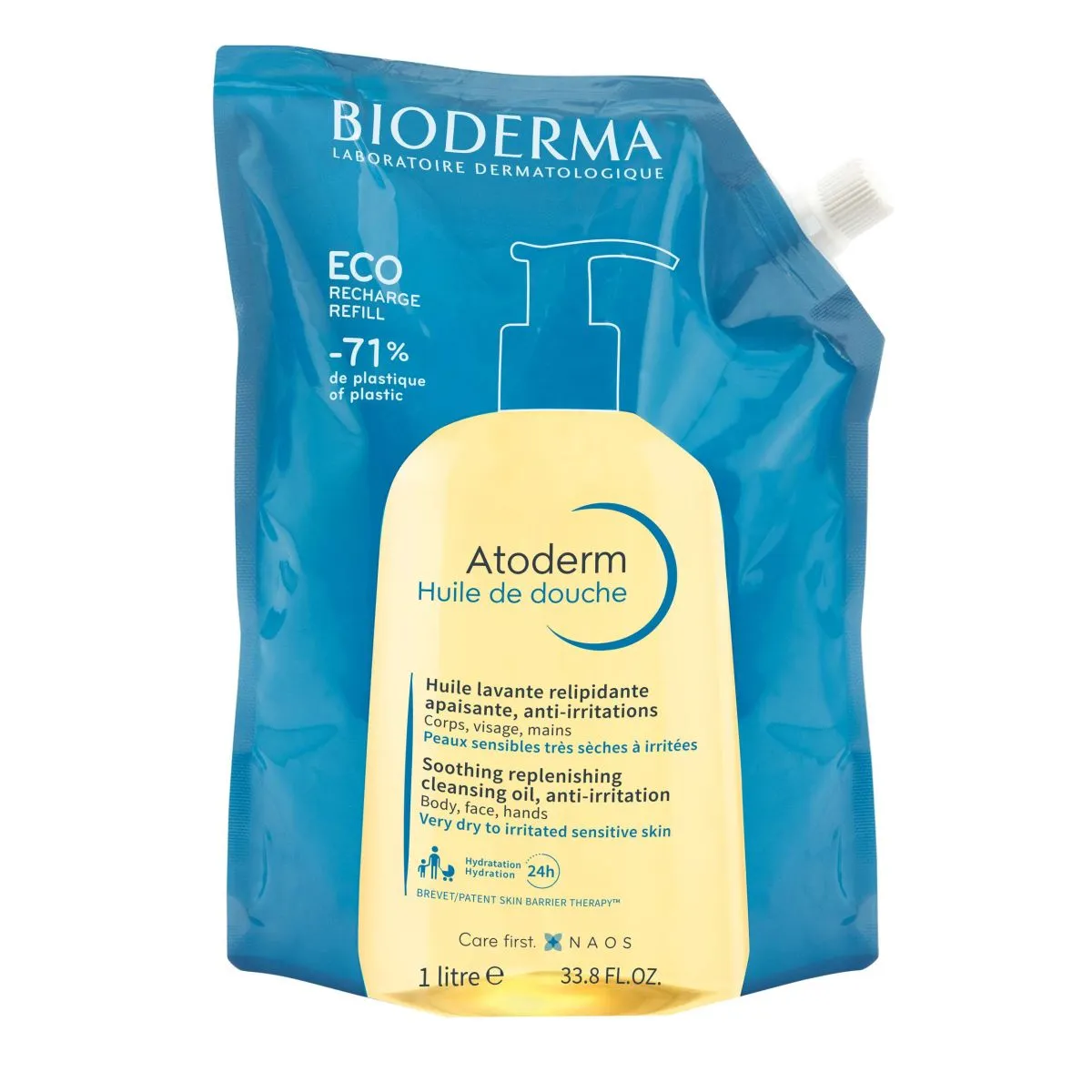 BIODERMA ATODERM DUSHIÕLI TÄITEPAKEND 1000ML - Product Image