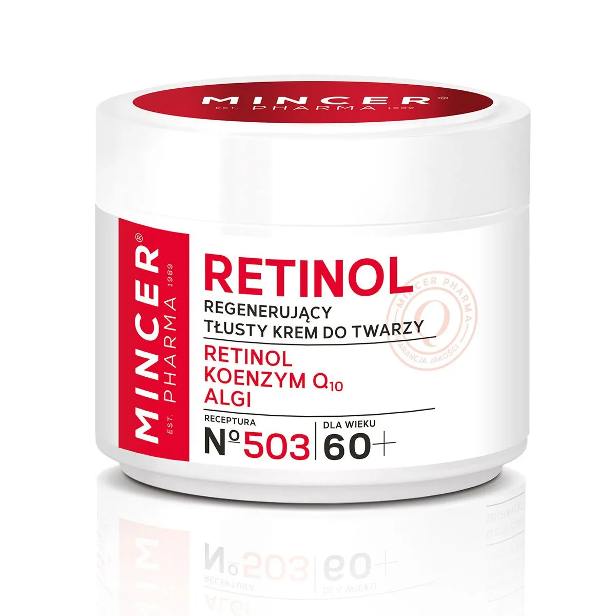 MINCER PHARMA NÄOKREEM RETINOOLIGA TAASTAV 60+ 50ML - Product Image