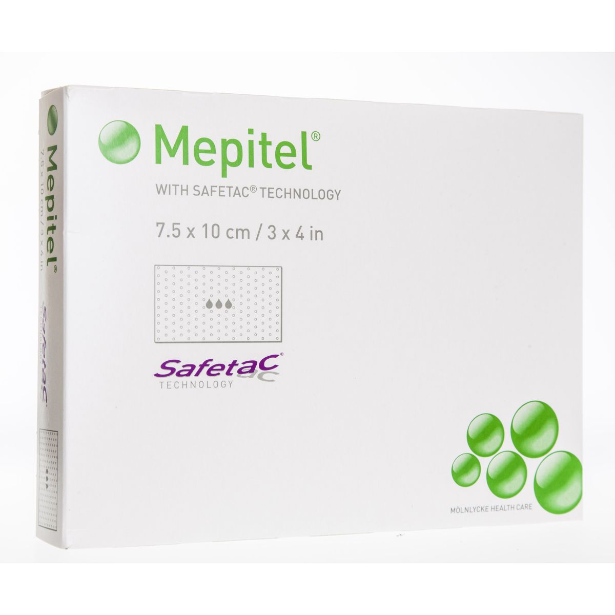 MEPITEL HAAVAVÕRK SILIKOONIGA 7,5CMX10CM N10 - Product Image