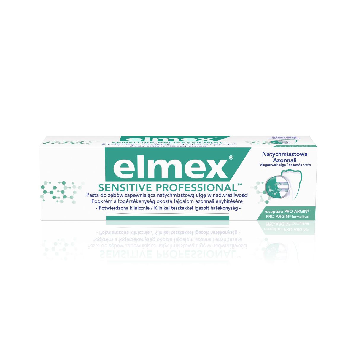 ELMEX HAMBAPASTA TUNDLIKELE HAMMASTELE PROFESSIONAL 75ML - Product Image