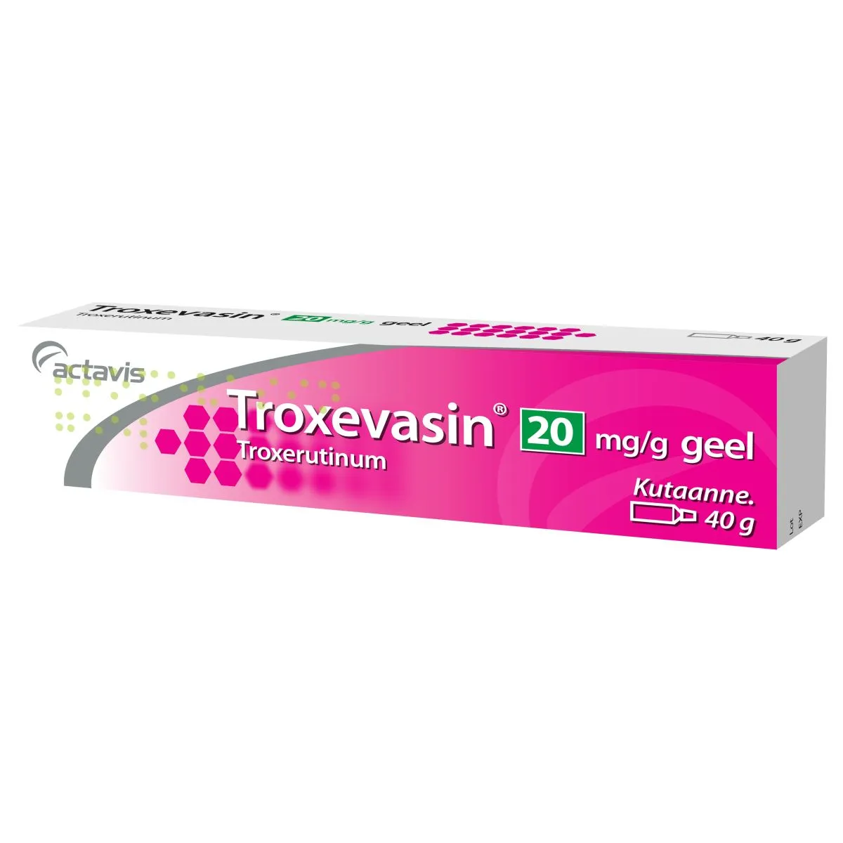 TROXEVASIN GEEL 20MG/G 40G