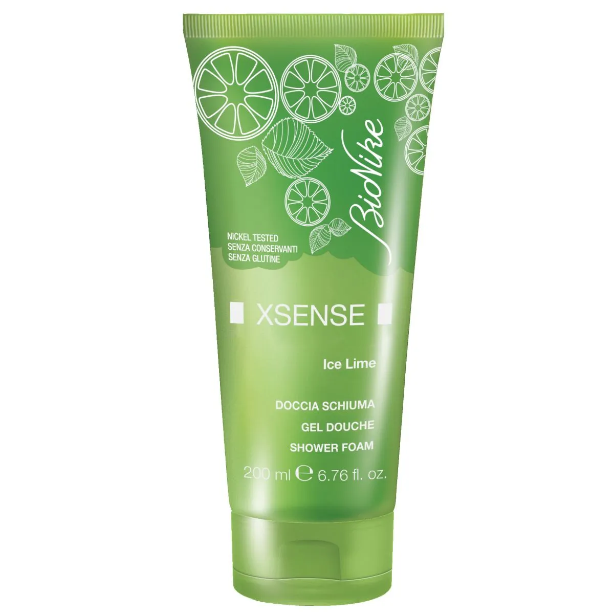 BIONIKE XSENSE ICE LIME DUSHIGEEL 200ML - Product Image