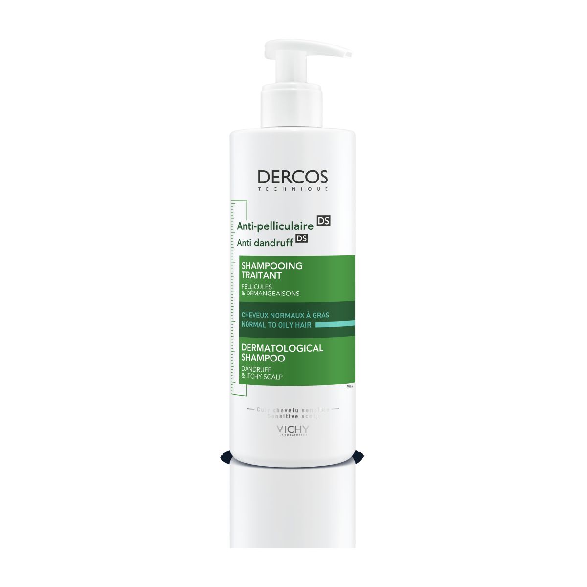 VICHY DERCOS ŠAMPOON KÕÕMAVASTANE RASVASTELE JUUSTELE 390ML - Product Image