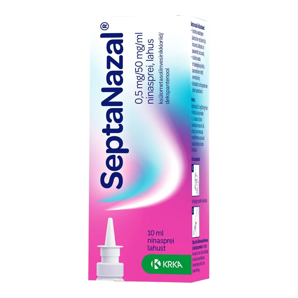 SEPTANAZAL NINASPREI 0.5MG+50MG/1ML 10ML N1 - Product Image