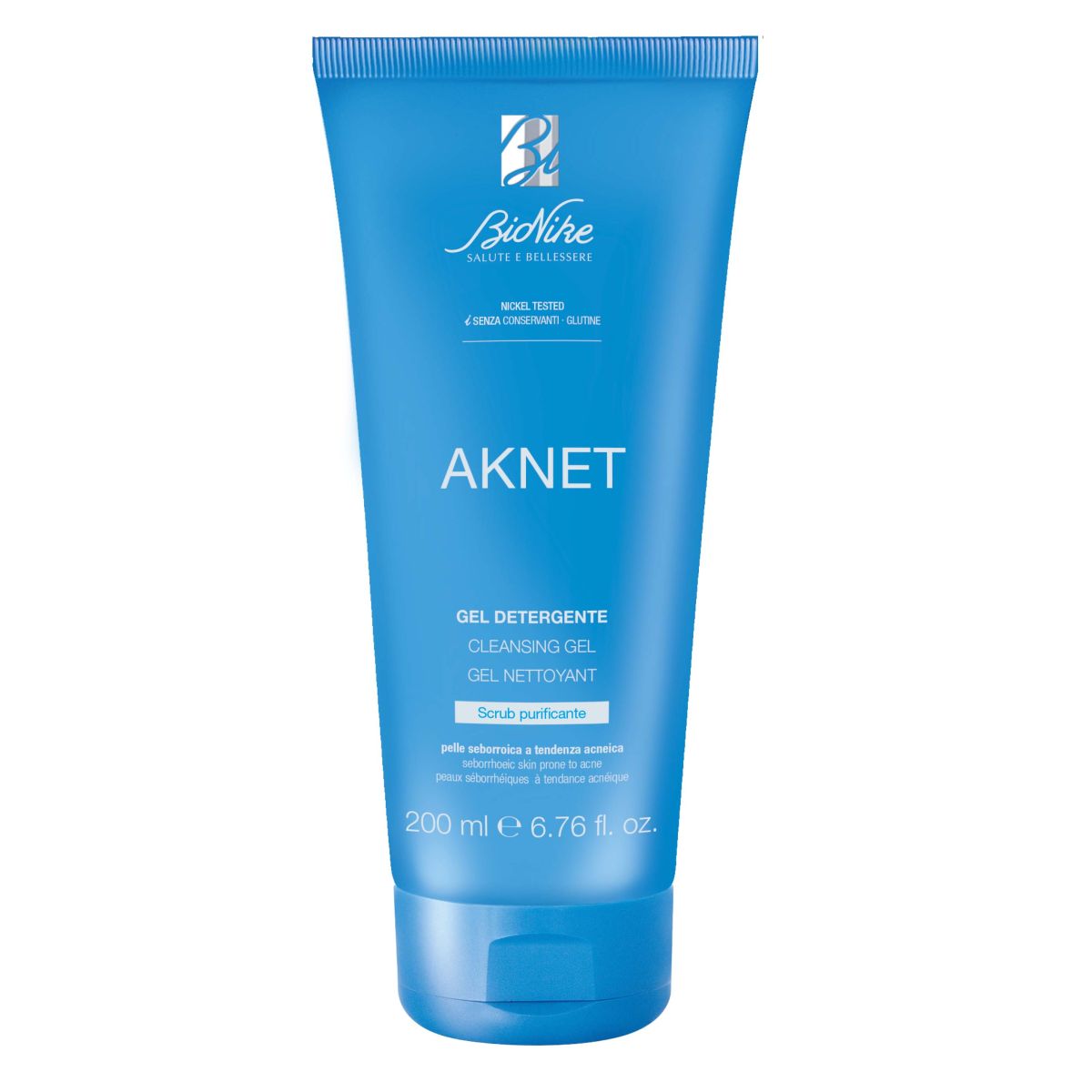 BIONIKE AKNET NÄOPESUGEEL KOORIV PROBLEEMSELE NAHALE 200ML - Product Image