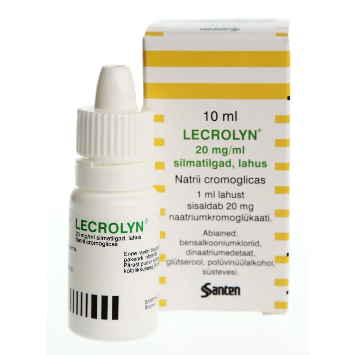 LECROLYN SILMATILGAD 20MG/ML 10ML - Product Image