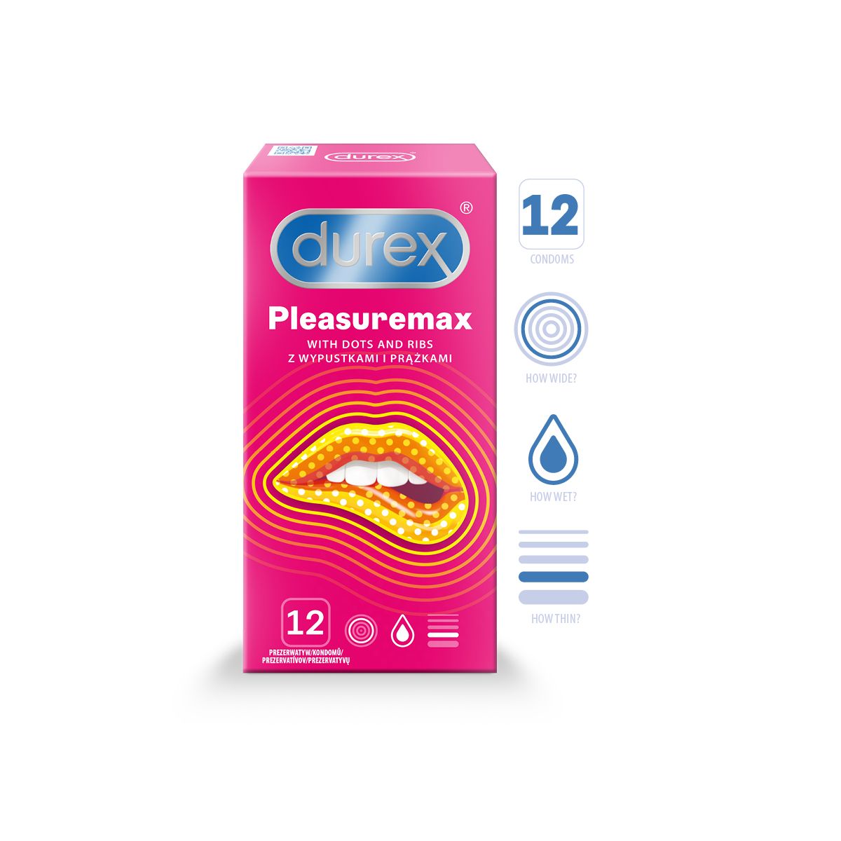 DUREX KONDOOMID PLEASUREMAX N12