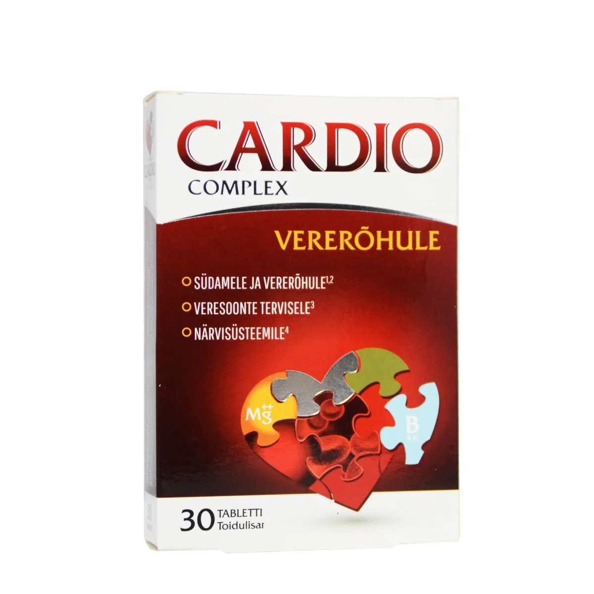 CARDIO COMPLEX VERERÕHULE TBL N30 - Product Image