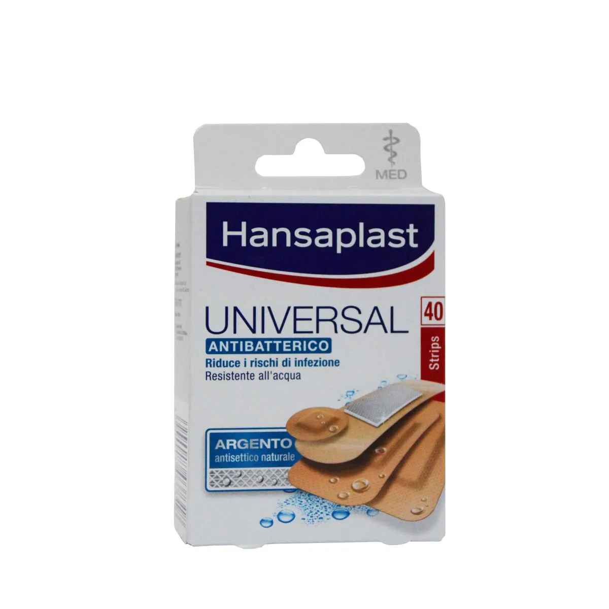 HANSAPL MED PLAASTRID UNIVERSAL N40 (4 SUURUST) - Product Image