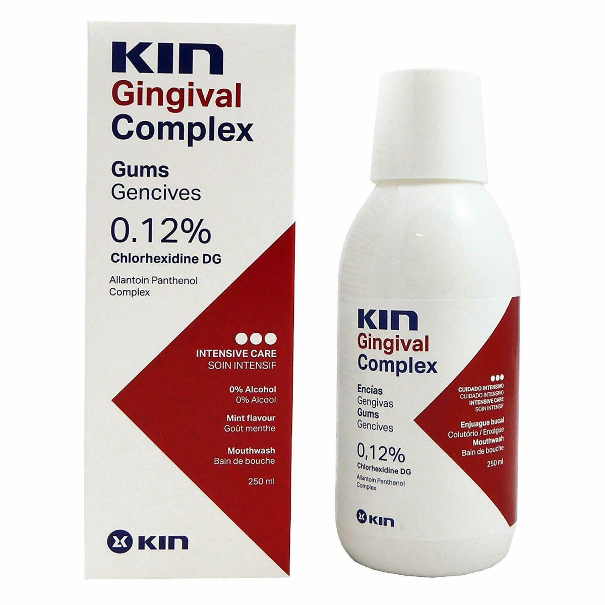 KIN GINGIVAL COMPLEX SUUVESI 0,12% KLOORHEKSIDIINIGA 250ML - Product Image