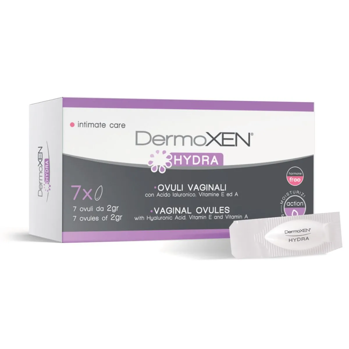 DERMOXEN HYDRA VAGINAALSED OOVULID 2G N7 - Product Image