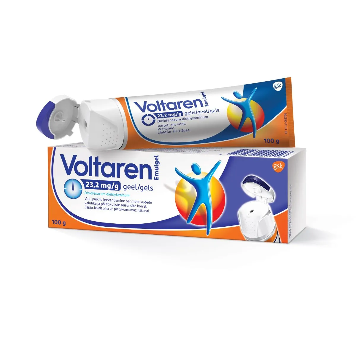 VOLTAREN EMULGEL GEEL 23,2MG/G 100G