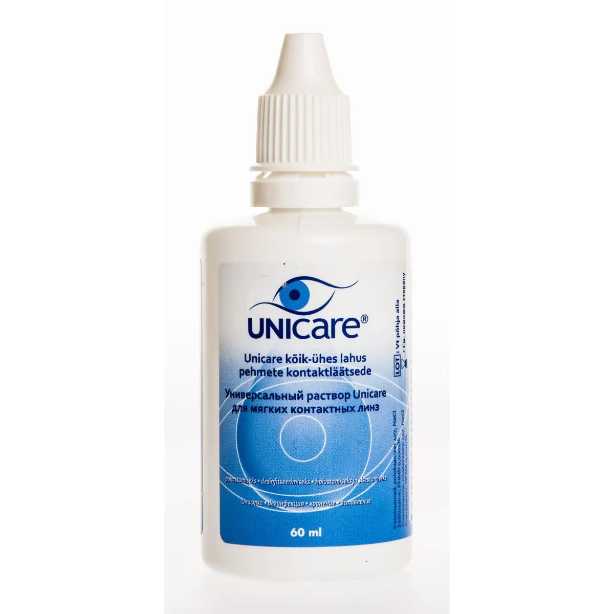 UNICARE ALL IN ONE 60ML (KONTAKTLÄÄTSEDE DES. LAHUS) - Product Image