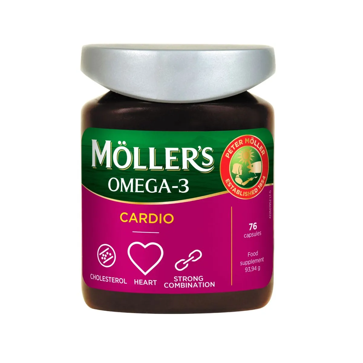 MÖLLER-S CARDIO KAPSLID N76 - Product Image