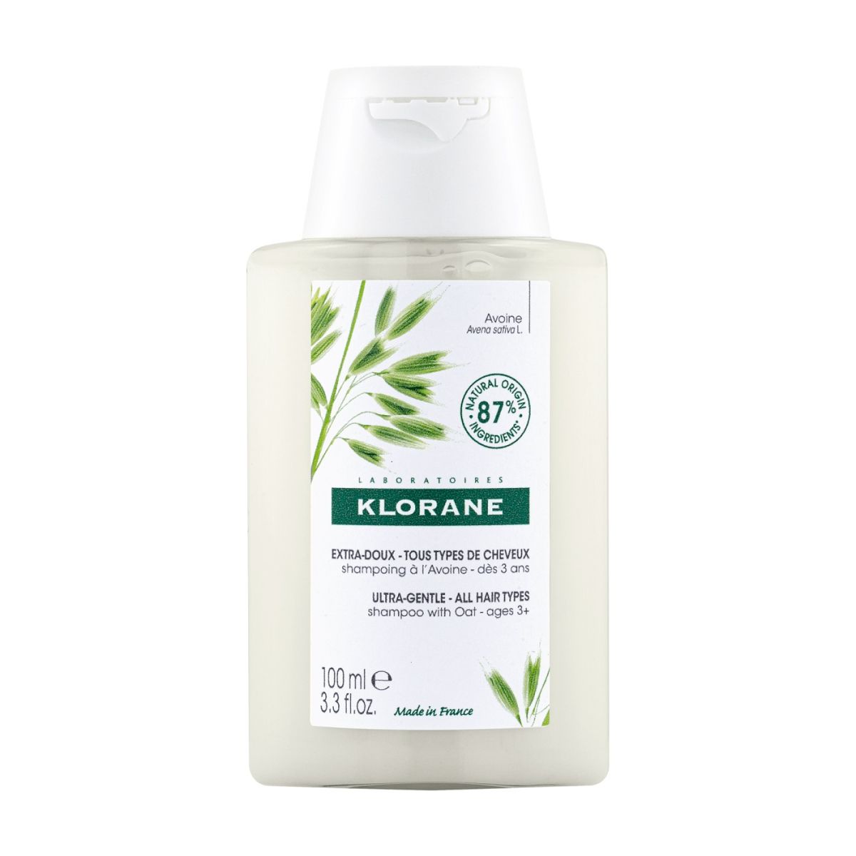 KLORANE SHAMPOON KAERAEKSTRAKTIGA 100ML - Product Image