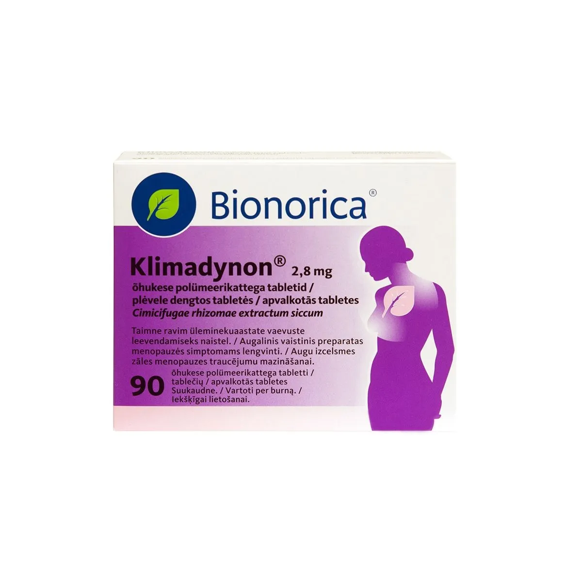 KLIMADYNON TBL 2,8MG N90