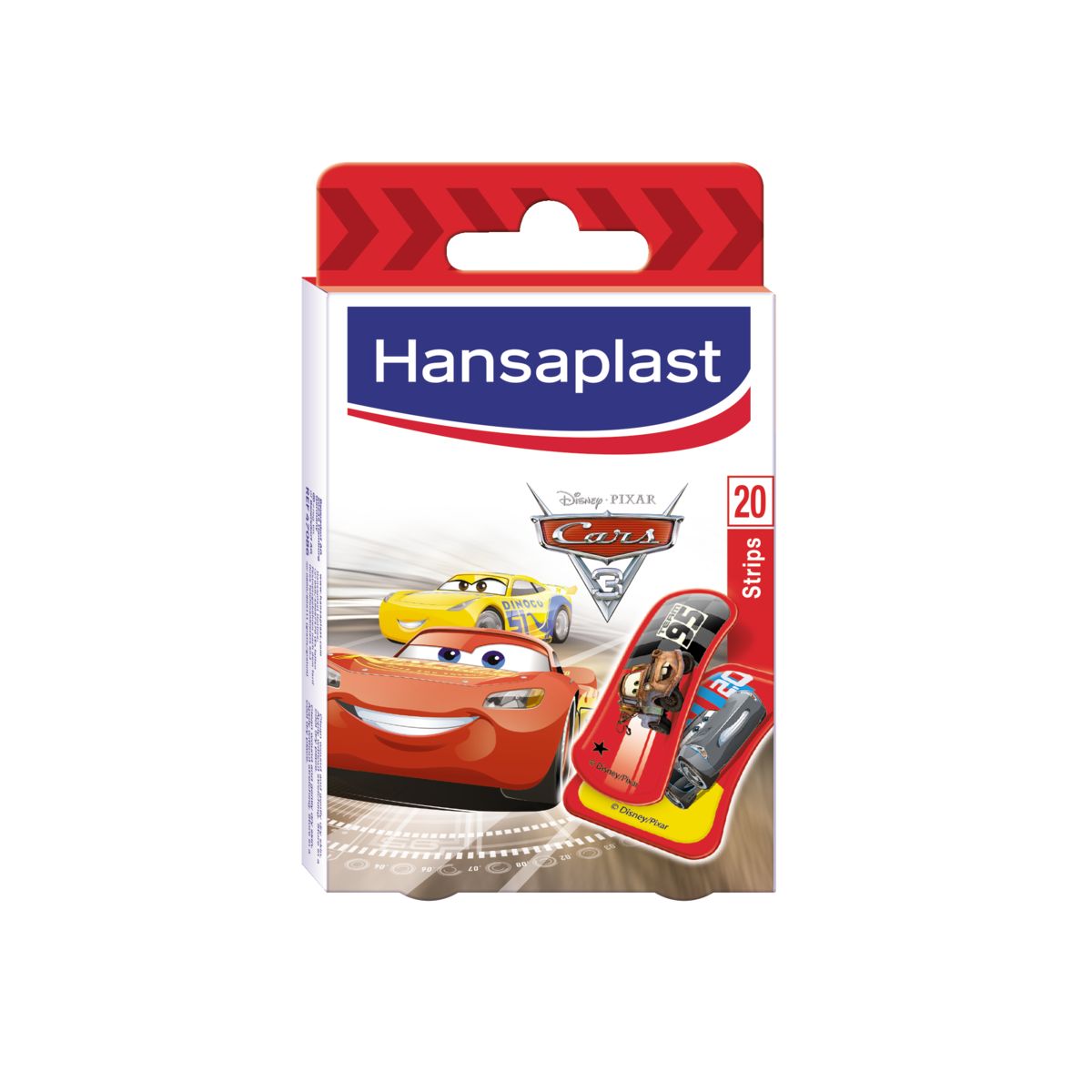 HANSAPL PLAASTRID LASTE CARS N20 (2 SUURUST) - Product Image