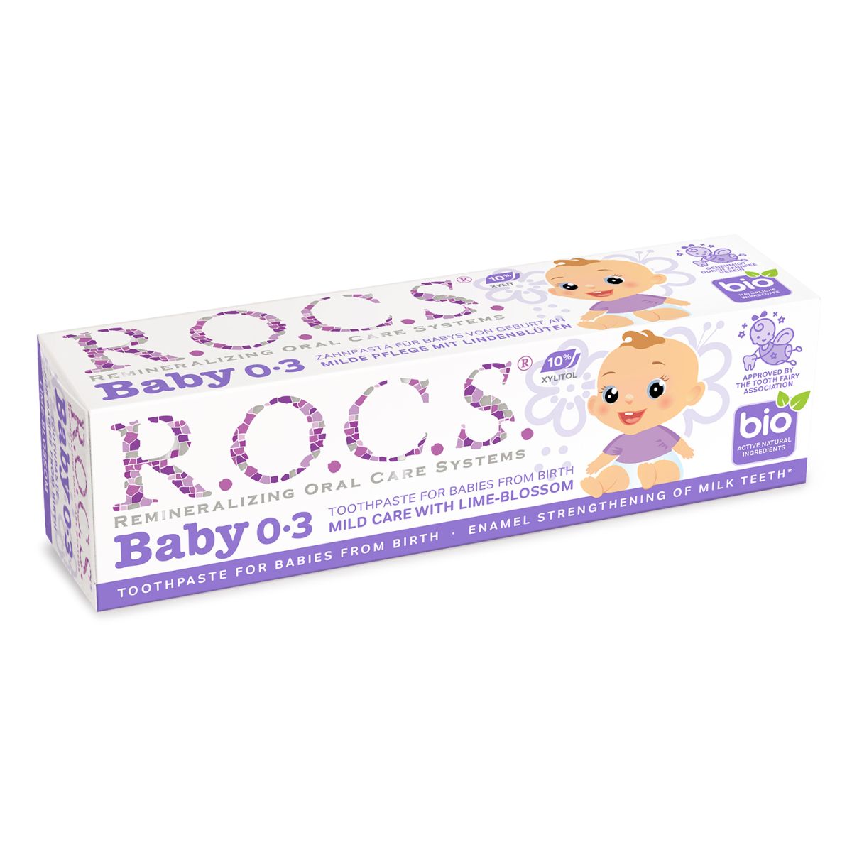 ROCS HAMBAPASTA BABY PÄRNAPUU AROOM 45G (0-3A.) - Product Image