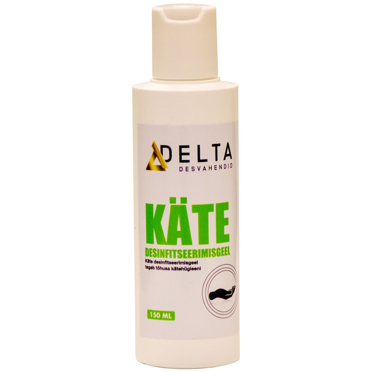 KÄTE DESINFITSEERIMISGEEL 150ML - Product Image