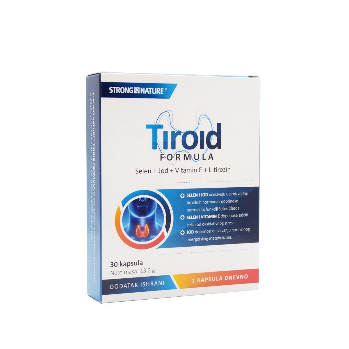 STRONG NATURE TIROID FORMULA CAPS N30 - Product Image