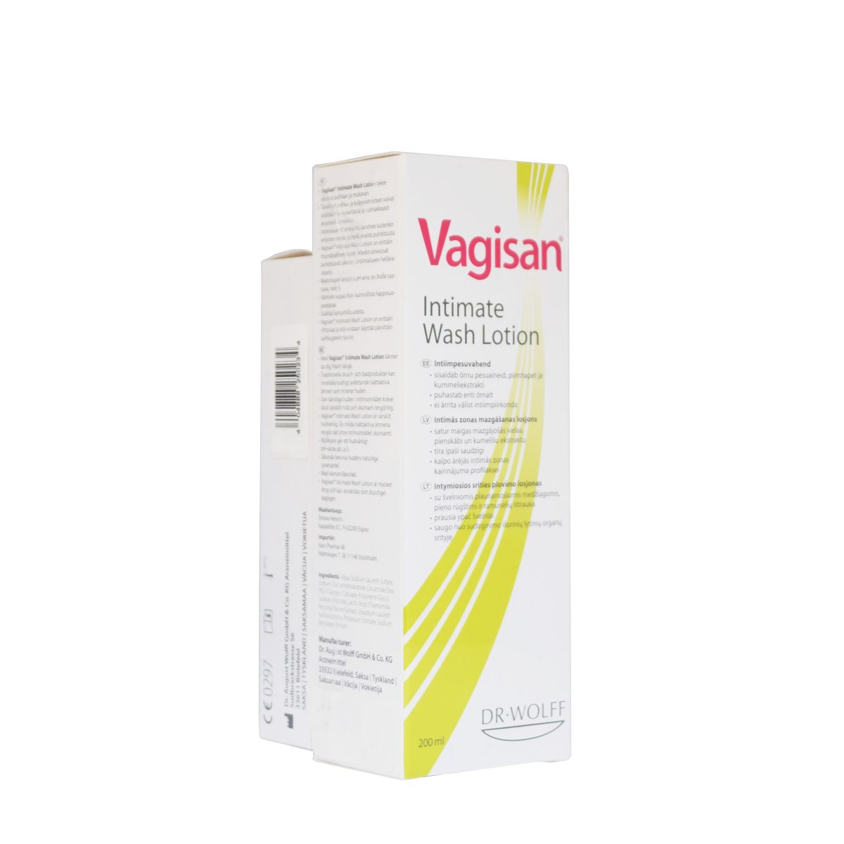 VAGISAN KOMBI VAG SUPP N8 + NIISUTAV KREEM 10G+INTIIMPESUVEDELIK 200ML - Product Image