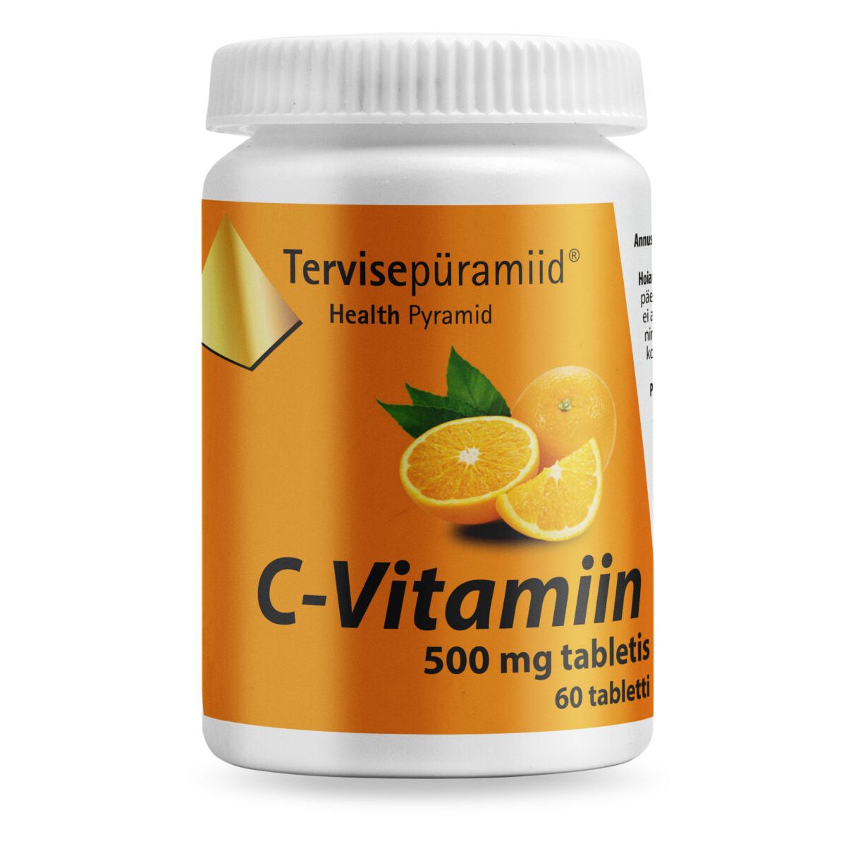 TERVISEPÜRAMIID C-VITAMIIN TBL 500MG N60 - Product Image