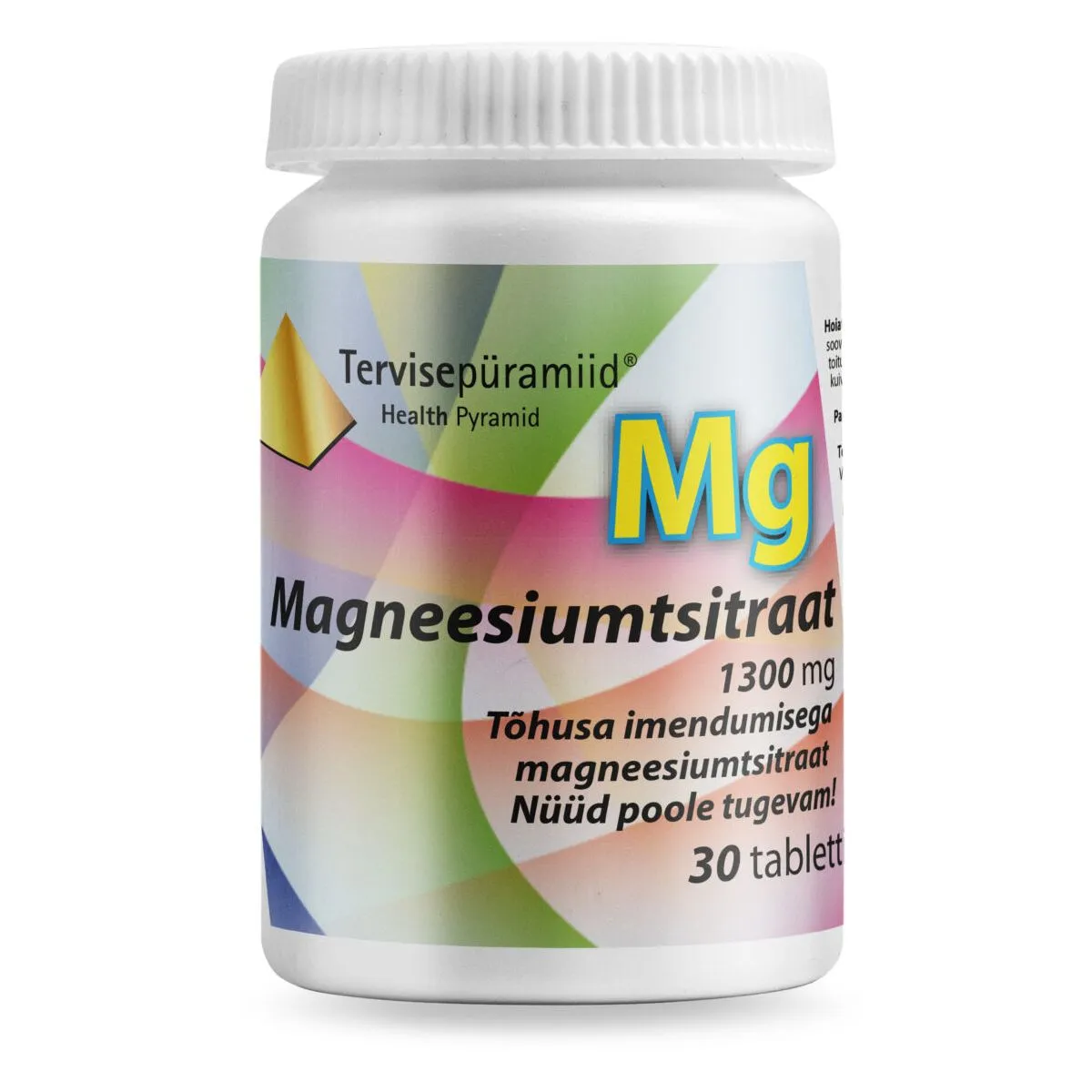 TERVISEPÜRAMIID MAGNEESIUMTSITRAAT TBL 1300MG N30 UUS